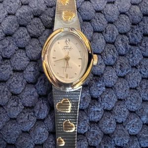 Beautiful crafted vintage Faberge woman’s evening watch.